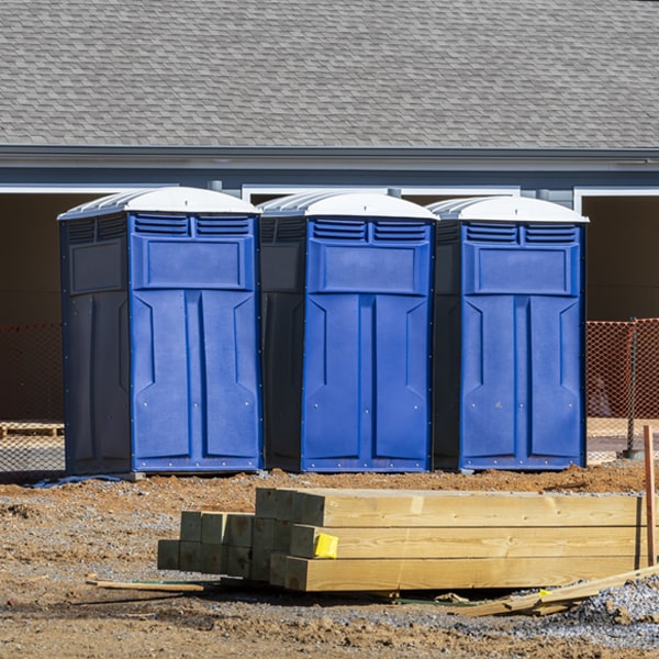 what is the maximum capacity for a single porta potty in Fairview Oregon